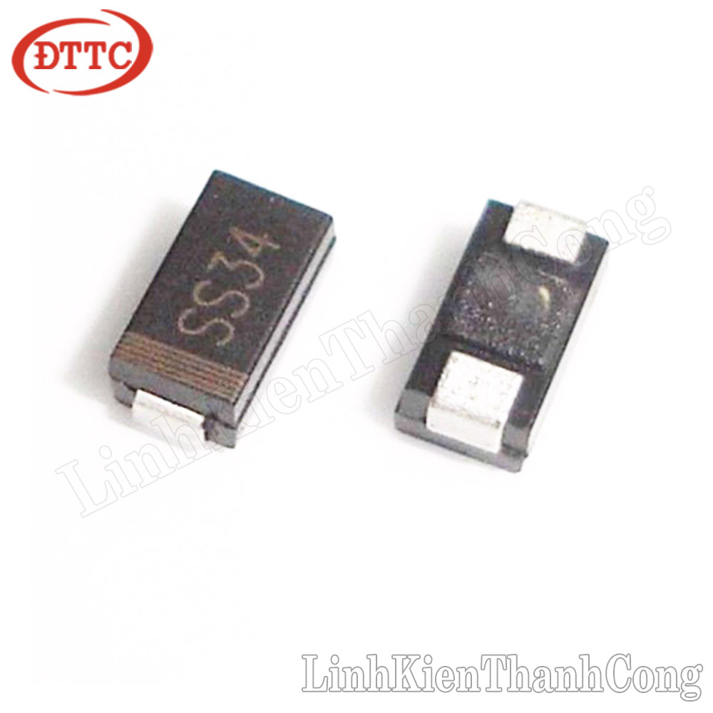 Diode SS34 SMD Schottky 3A 40V (1N5822 SMA)