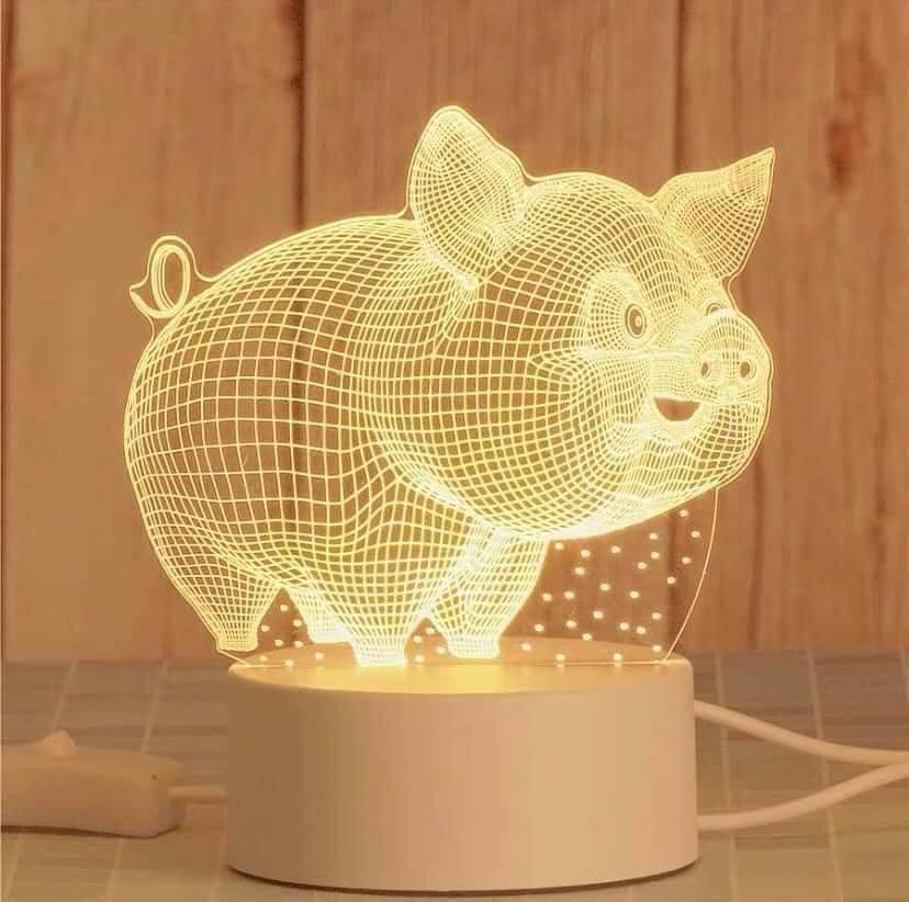 ĐÈN NGỦ 3D NHIỀU MẪU HOTTREND