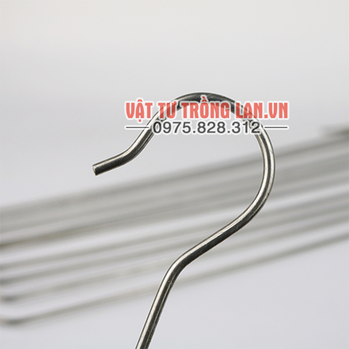 5móc inox 2 đầu dài 70cm treo giỏ lan