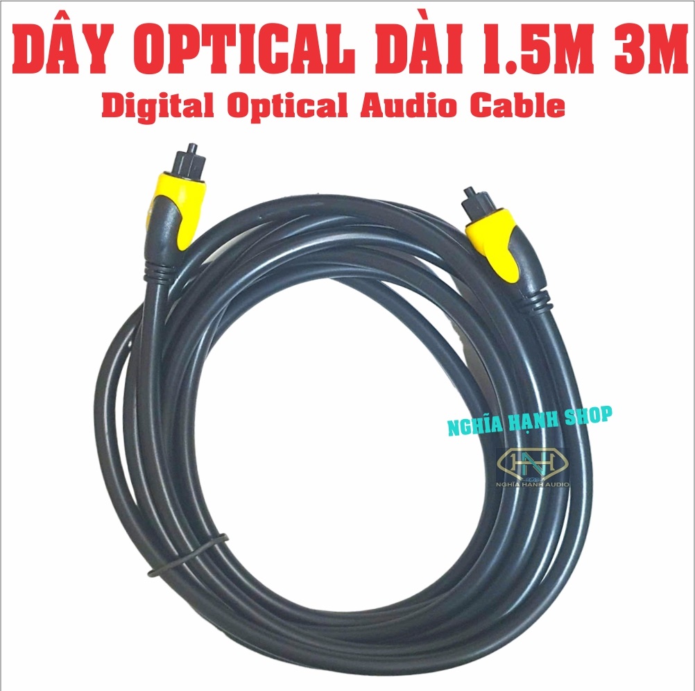 Dây Cáp quang Optical dài 1.5M 3M (cáp Optical)