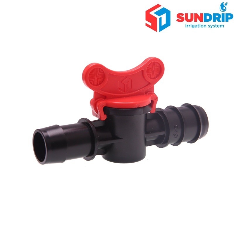Van Khởi thủy ống LDPE 25mm có ron cao su