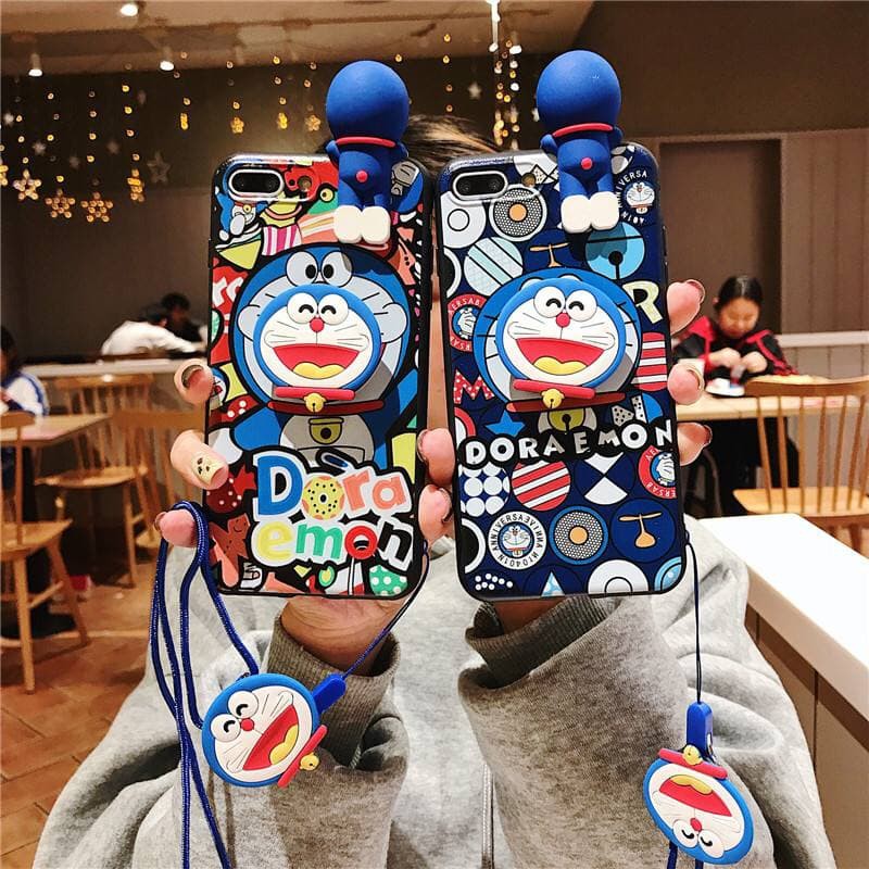 Ốp lưng Xiaomi Redmi Note 9,Note 9s,Note 9 Pro,Mi Note 10 Lite,Redmi Note 8,Note 8 Pro,Redmi Note 7,Note 7 Pro,Note 5,Note 5 Pro,Note 6,Note 6 Pro Leo Doremon X56