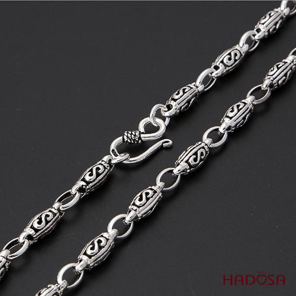 [HCMC] men's silver pendant chain 50cm Sterling Silver 925