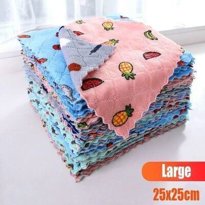Khăn lau bếp đa năng 2 mặt siêu thấm nước