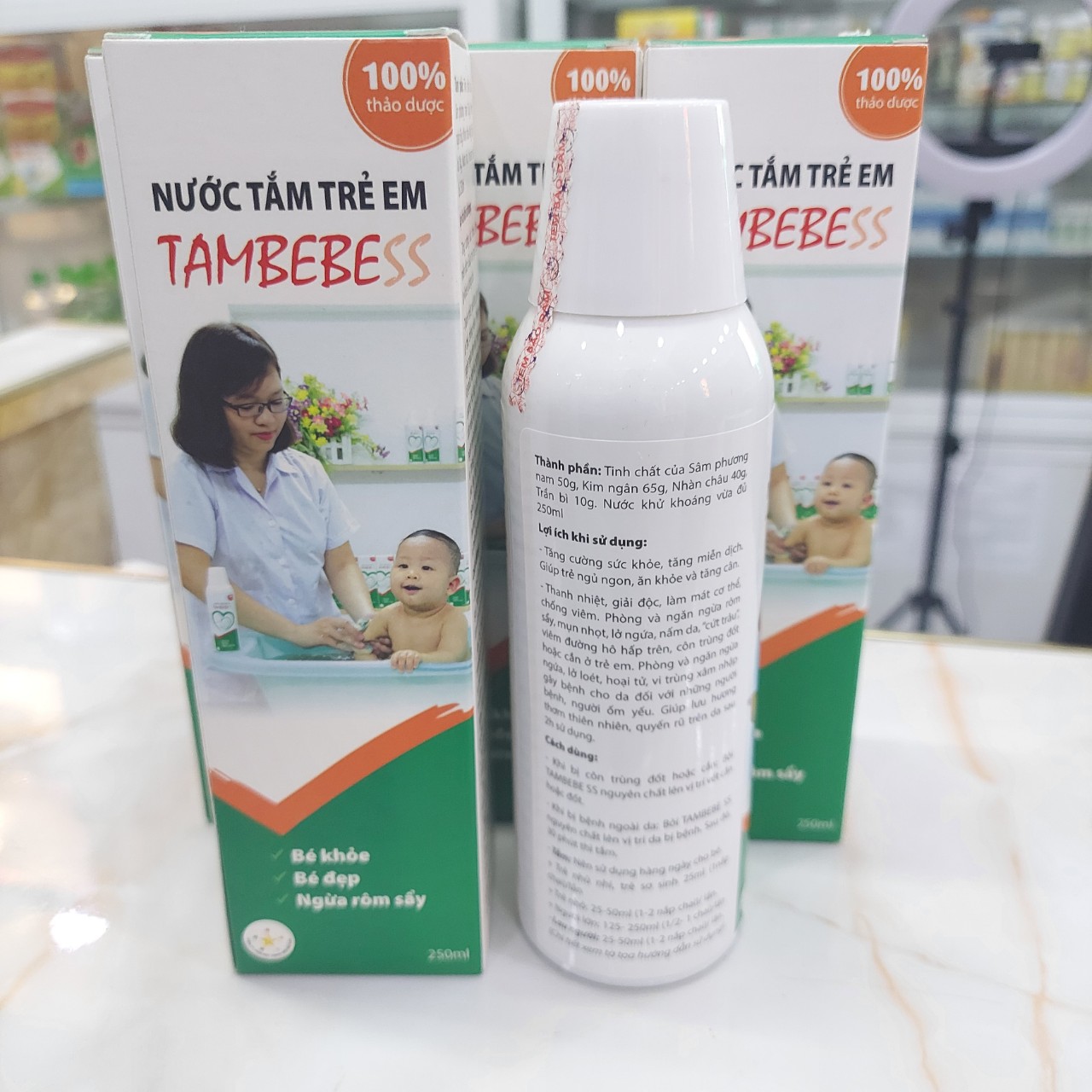 TAMBEBESS - NƯỚC TẮM TRẺ EM TAMBEBESS
