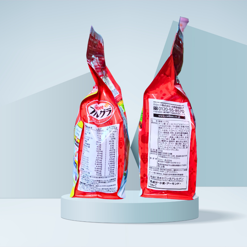 Ngũ Cốc Ăn Sáng Calbee Màu Đỏ 700G