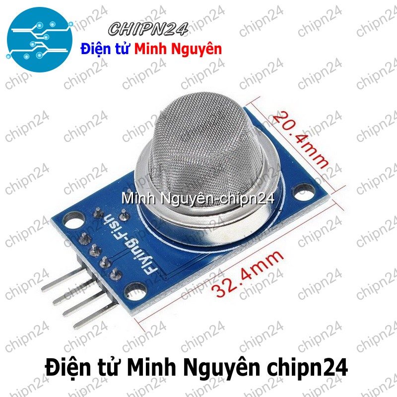 [1 cái] (E25) Module Cảm biến MQ-2 MQ2 khí Gas (LPG/CO/CH4) - HH000126