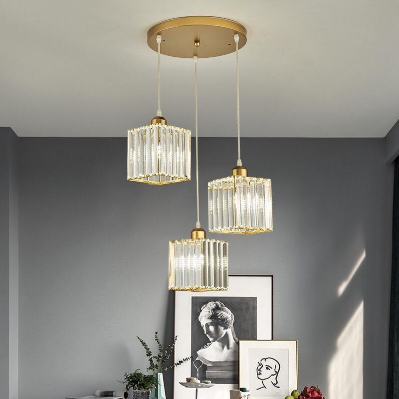 [RẺ VÔ ĐỐI]Đèn thả trần 3 bóng - tặng kèm bóng LED