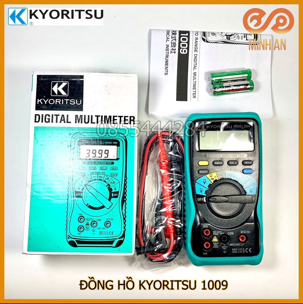 Đồng Hồ Vạn Năng Kyoritsu 1009 Bảo Hành 12 Tháng