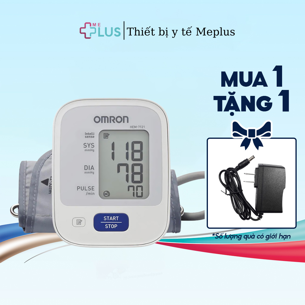 Máy đo huyết áp bắp tay Omron HEM-7121