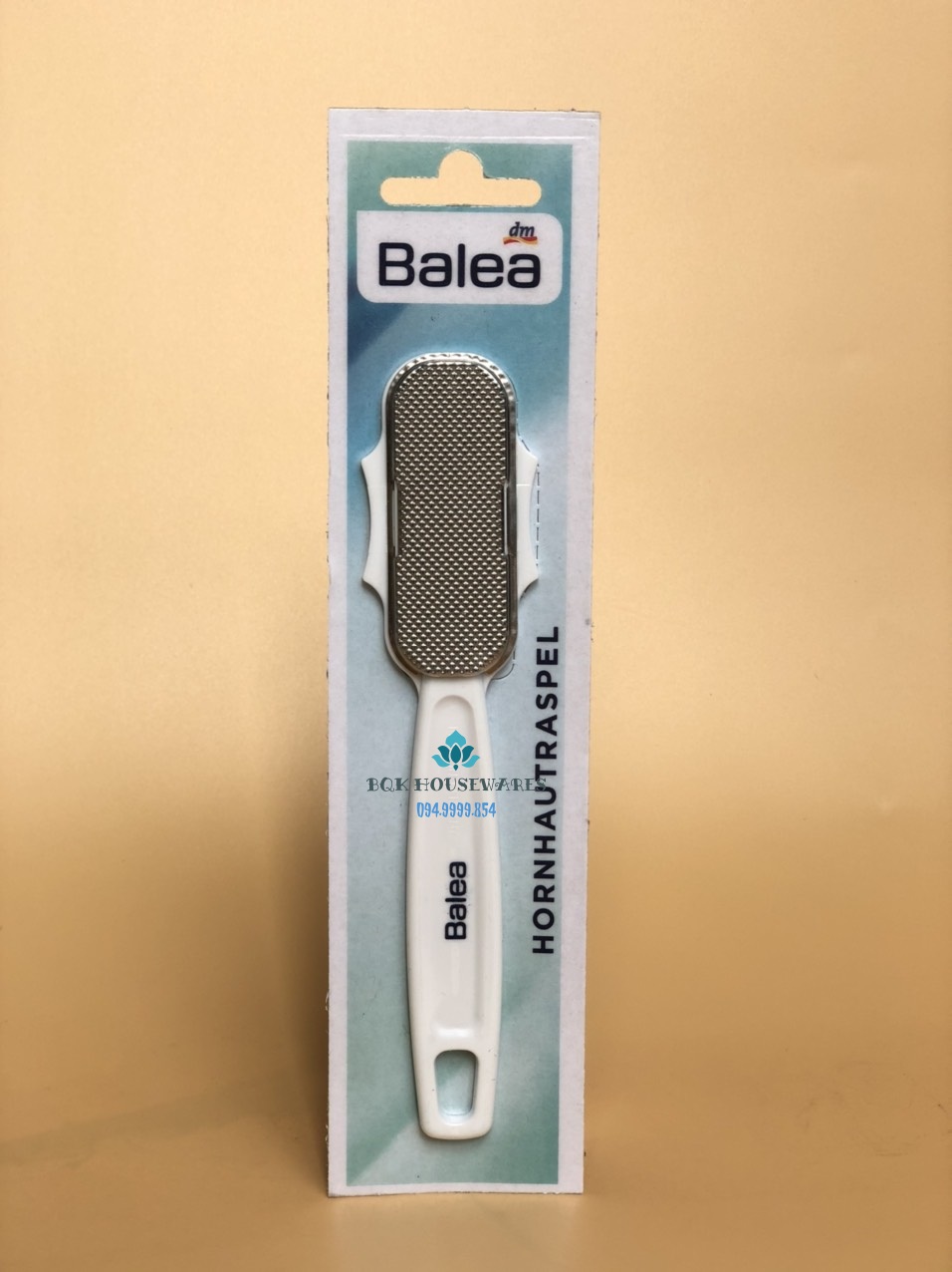 [HCM][ HÀNG ĐỨC]  Chà gót chân inox Balea