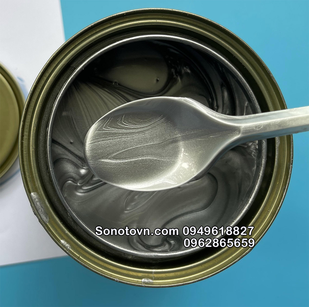 Sơn nhũ lốc 2k sơn xe máy honda