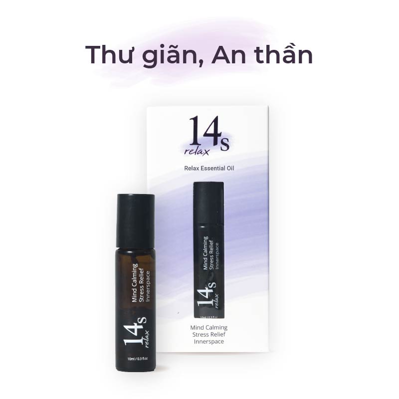 Tinh dầu lăn 14S Relax Giúp Thư giãn an thần dễ ngủ