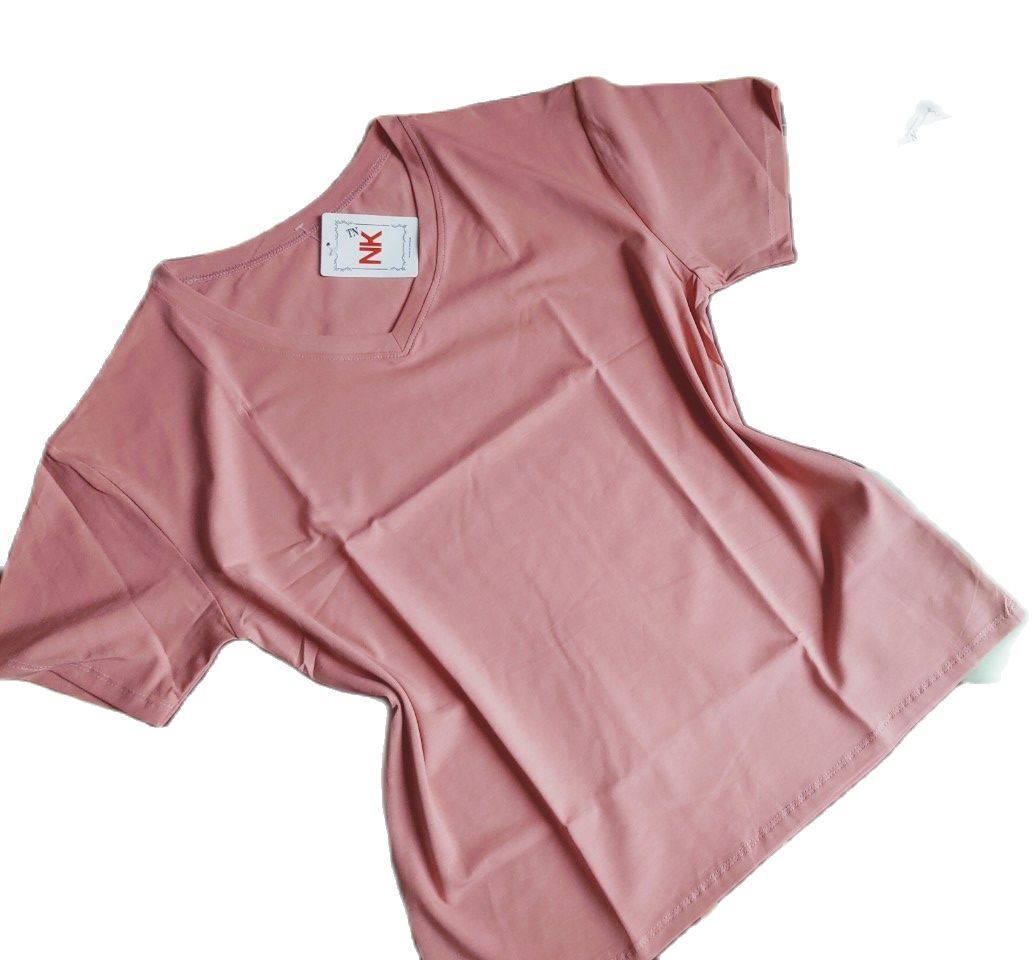 Áo Thun Thái Cổ Tim Cao Cấp [ ÁO COTTON THÁI NỮ ĐẸP ] - size 45 - 65kg
