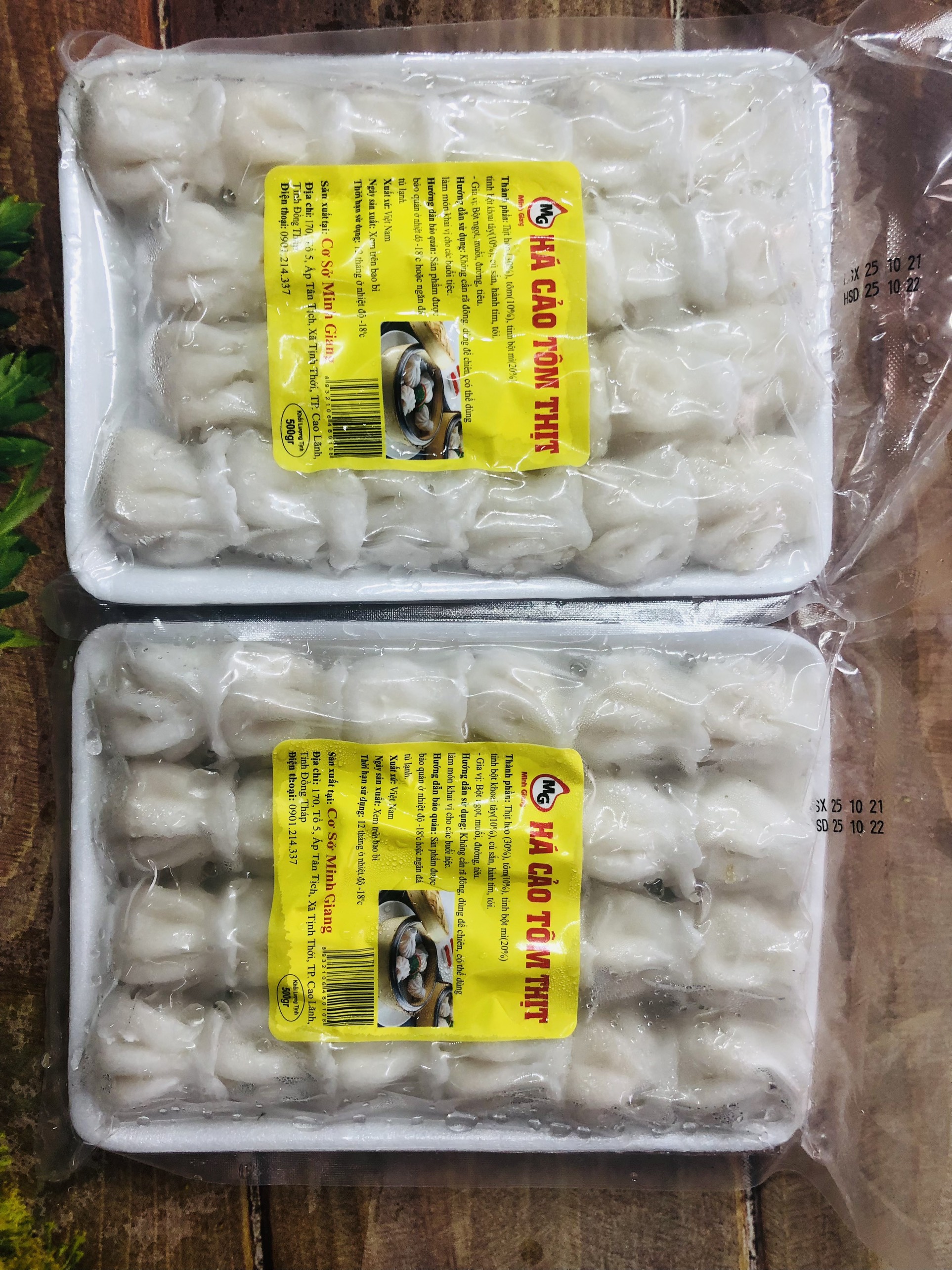 háo cảo tôm thịt 500gr