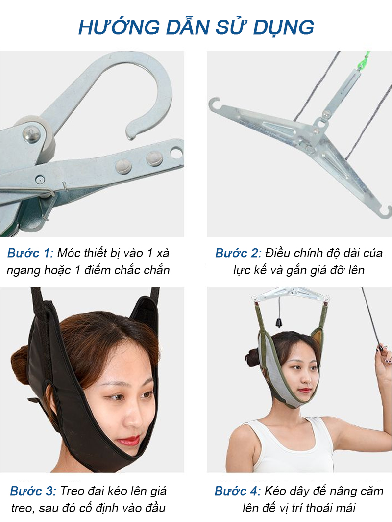 Dụng cụ kéo giãn cột sống cổ NKT B01-3