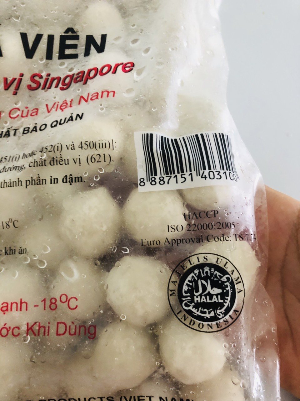 500g cá viên Lichuan thượng hạng