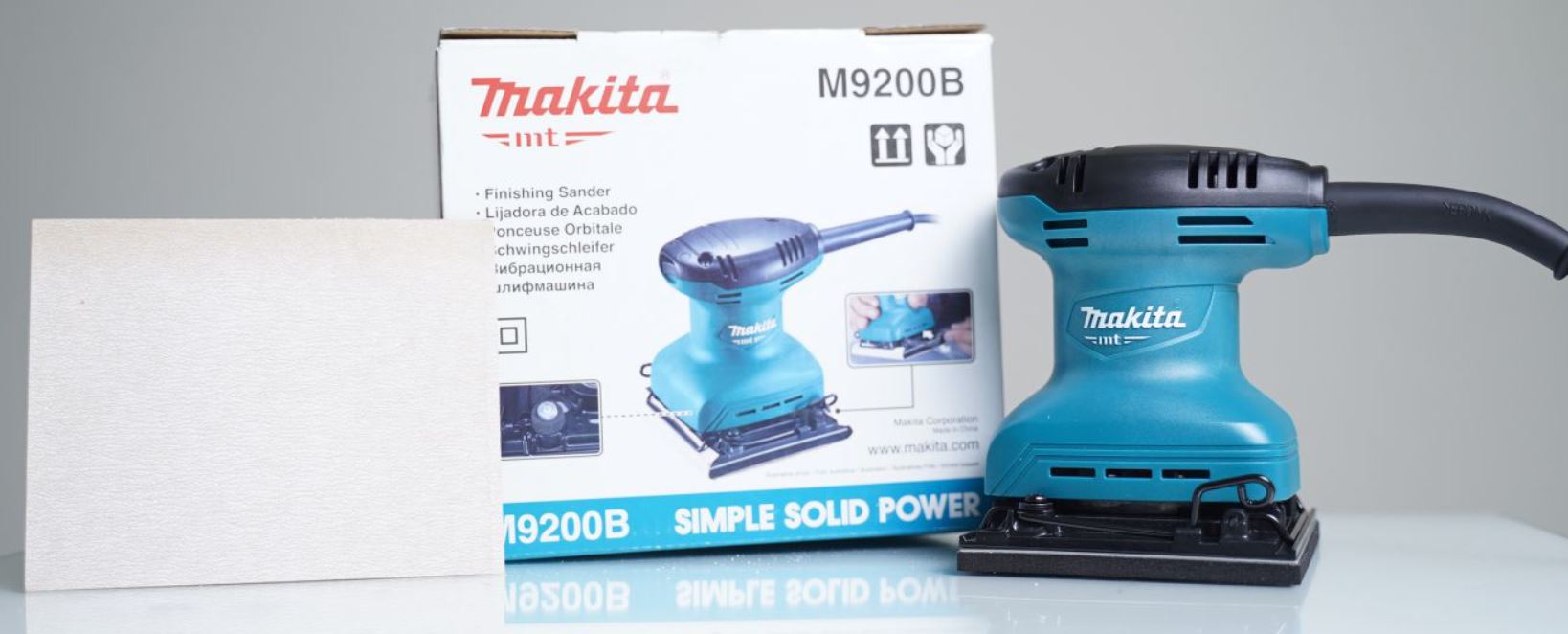 112mm máy chà nhám vuông makita m9200b