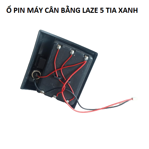 Ổ pin máy cân bằng laze 5 tia