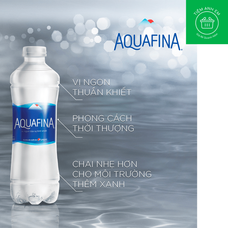 Nước tinh khiết Aquafina Chai 500ml