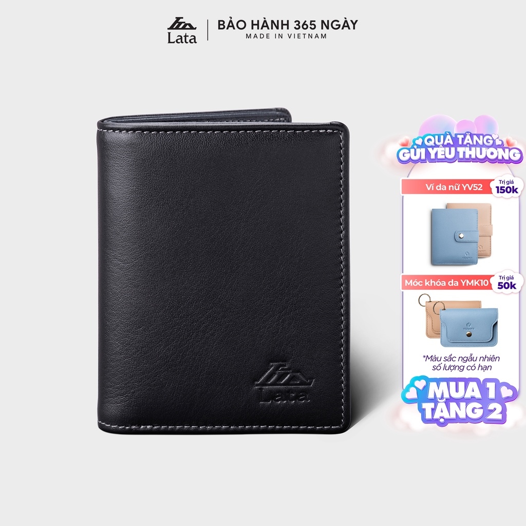Ví nam da thật LATA LVN79 nhiều màu