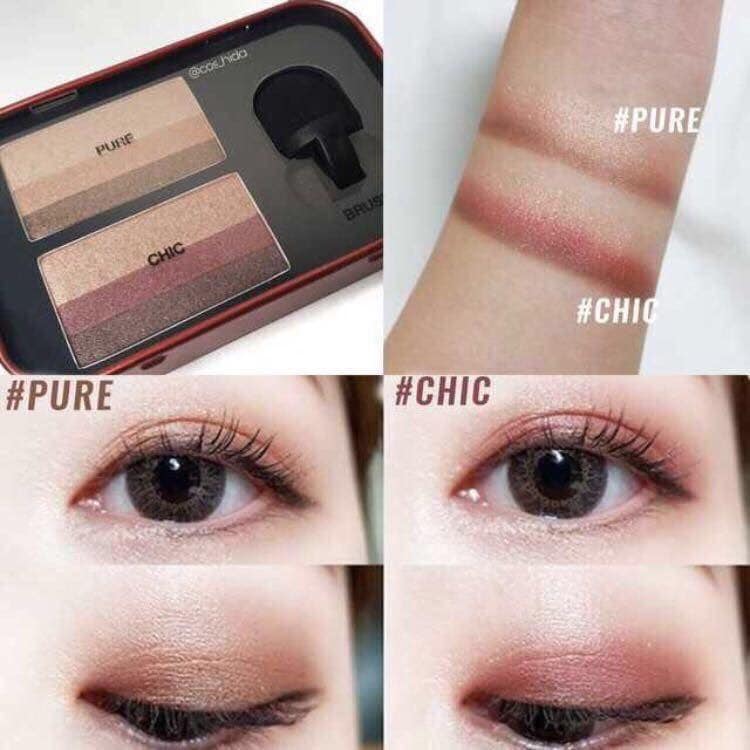 Bảng Phấn Mắt Aprilskin Perfect Magic Dual Eyeshadow 6g