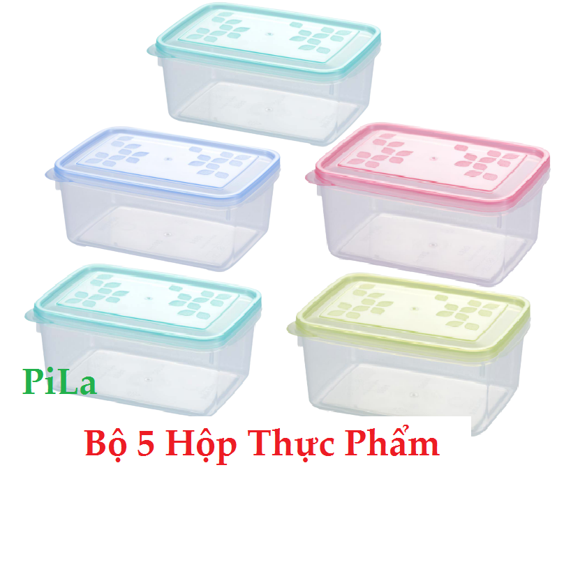 Combo 5 Hộp Nhựa Thực Phẩm Mini 280ML