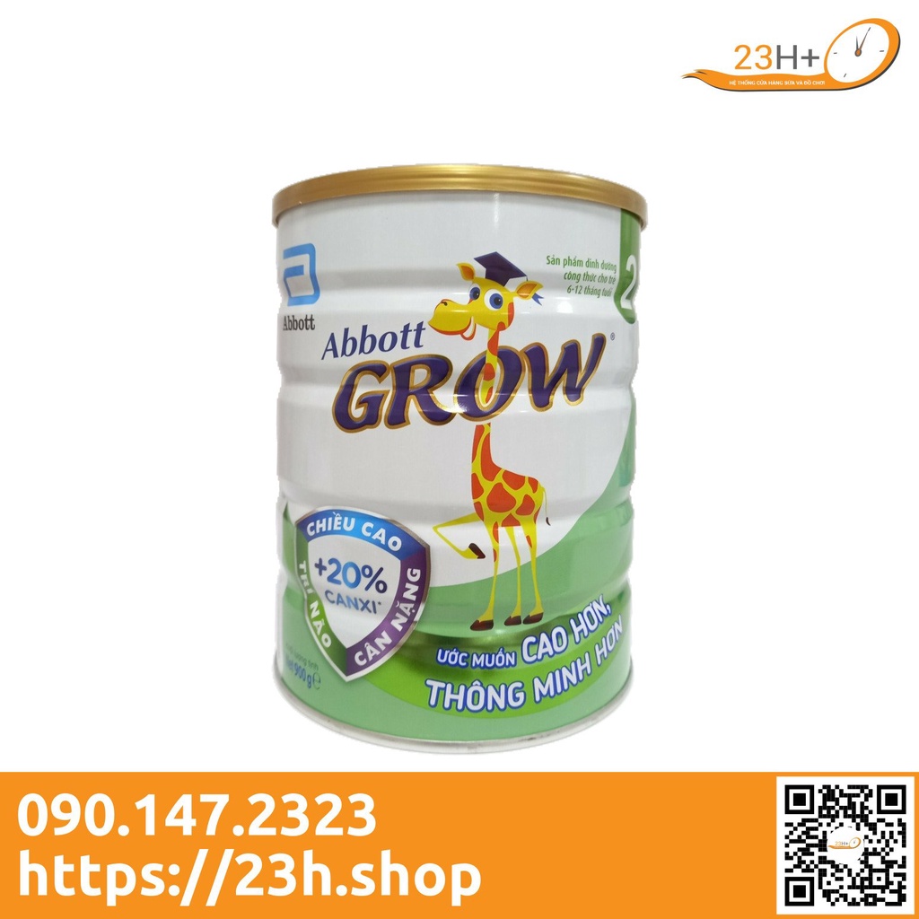Sữa bột Abbott Grow 2 900g