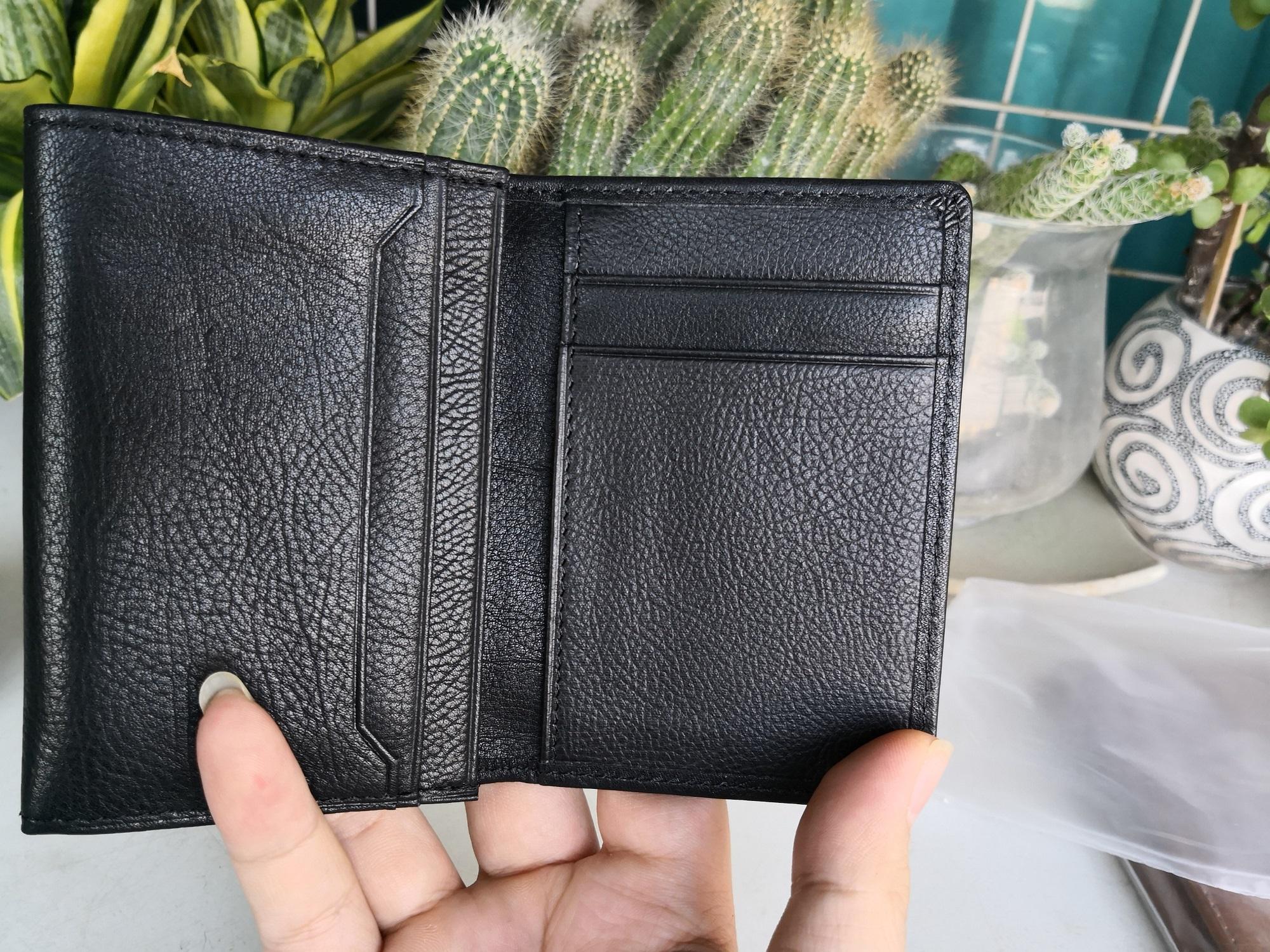 Ví mini - ví đựng thẻ - da bò cao cấp - VM02 thatchatstore