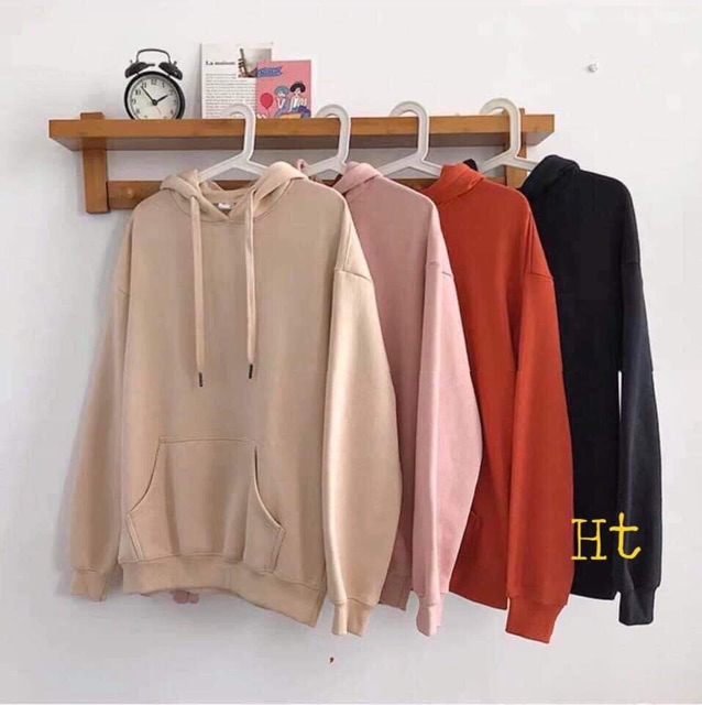 Áo hoodie nỉ trơn baisic HARI0121