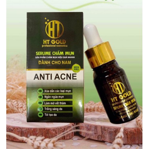 Serum chấm mụn dành cho nam ht gold