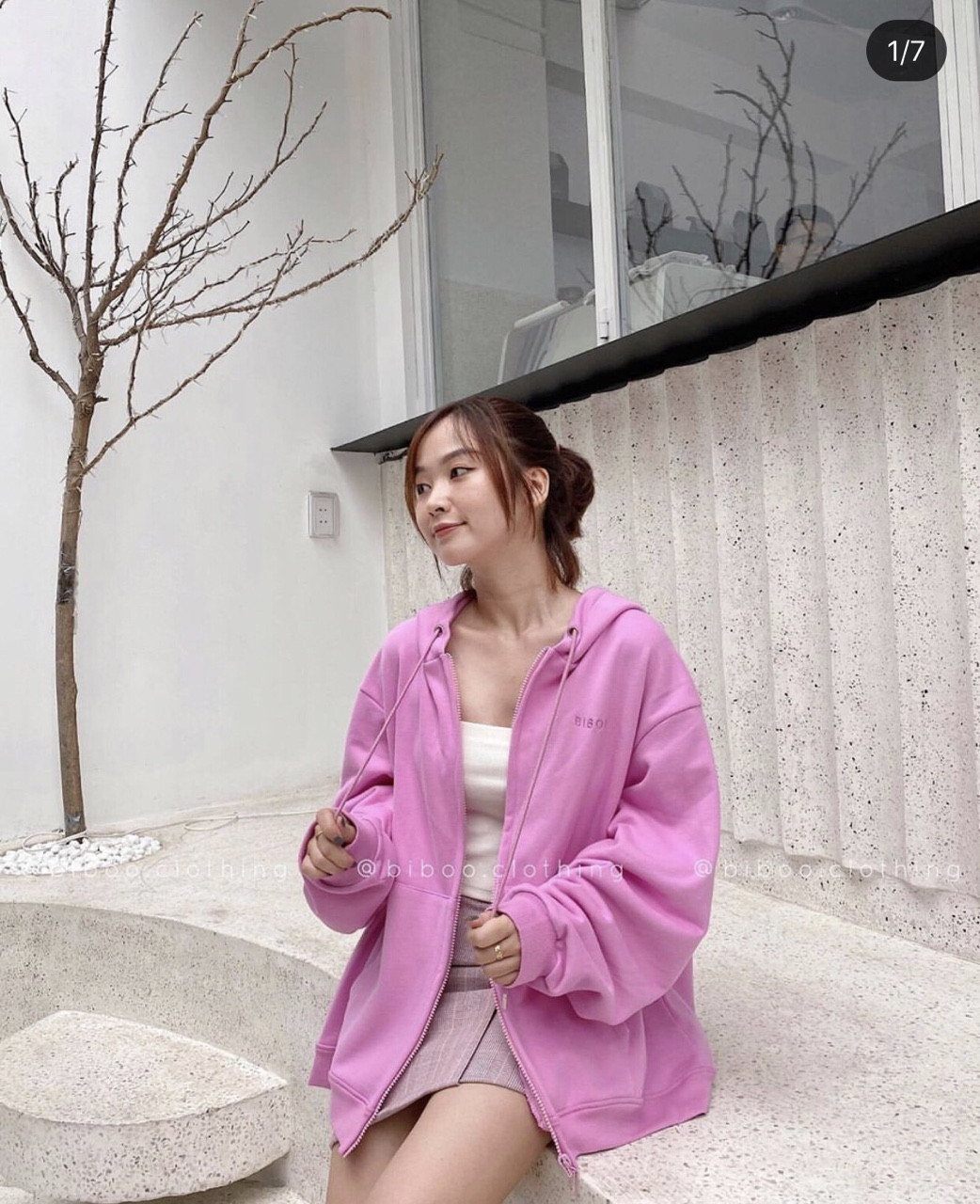 ÁO KHOÁC NỈ BASIC PHỐI NÓN FORM RỘNG THỜI TRANG PHONG CÁCH-NAUY