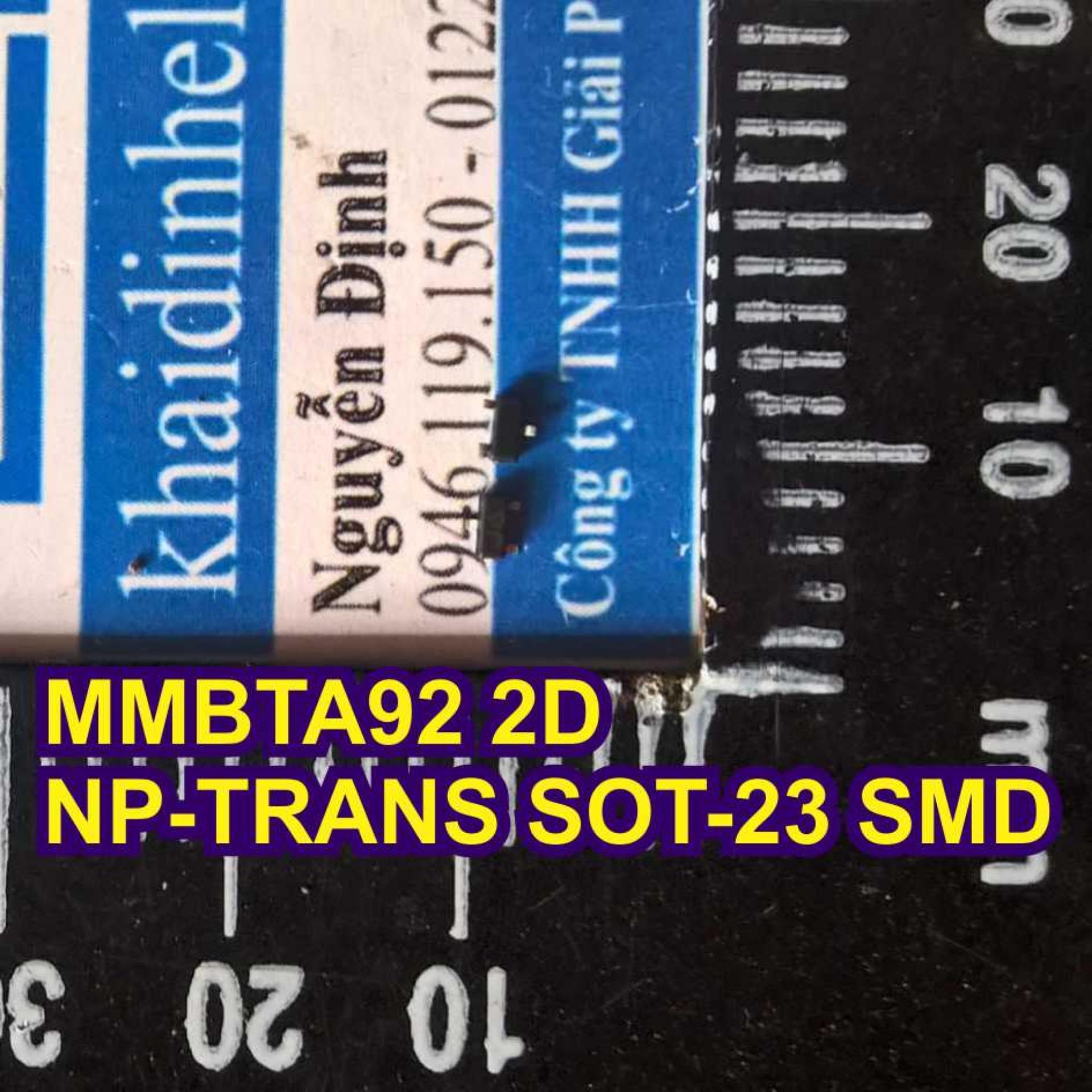 50 con mmbta92 2d pnp-trans sot-23 smd kde1532