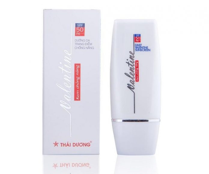 Kem trắng da chống nắng Valentine SPF 50 PA++++ 30g