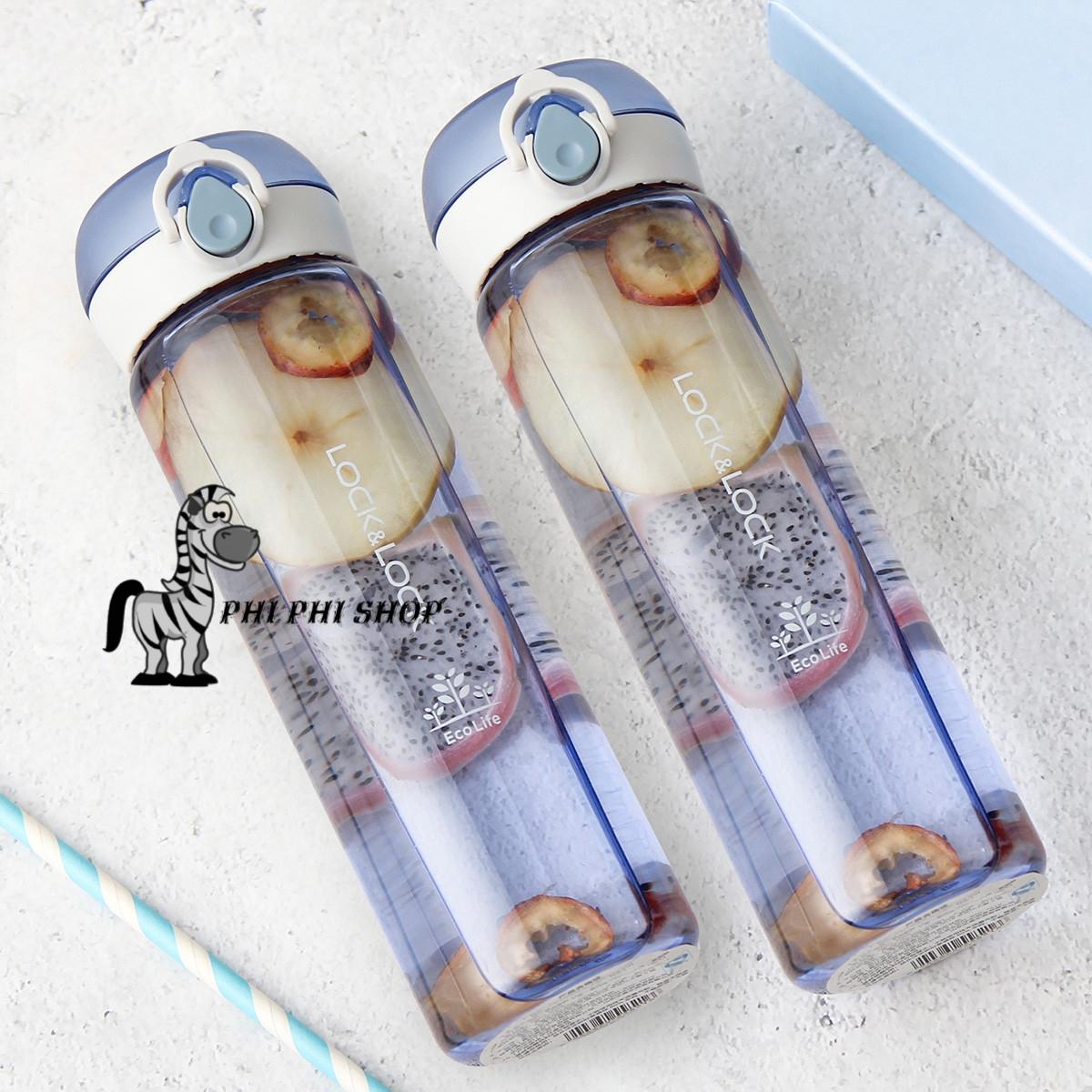 [HCM]Bình nhựa tritan Lock&Lock One Touch Bottle 500ml ABF645