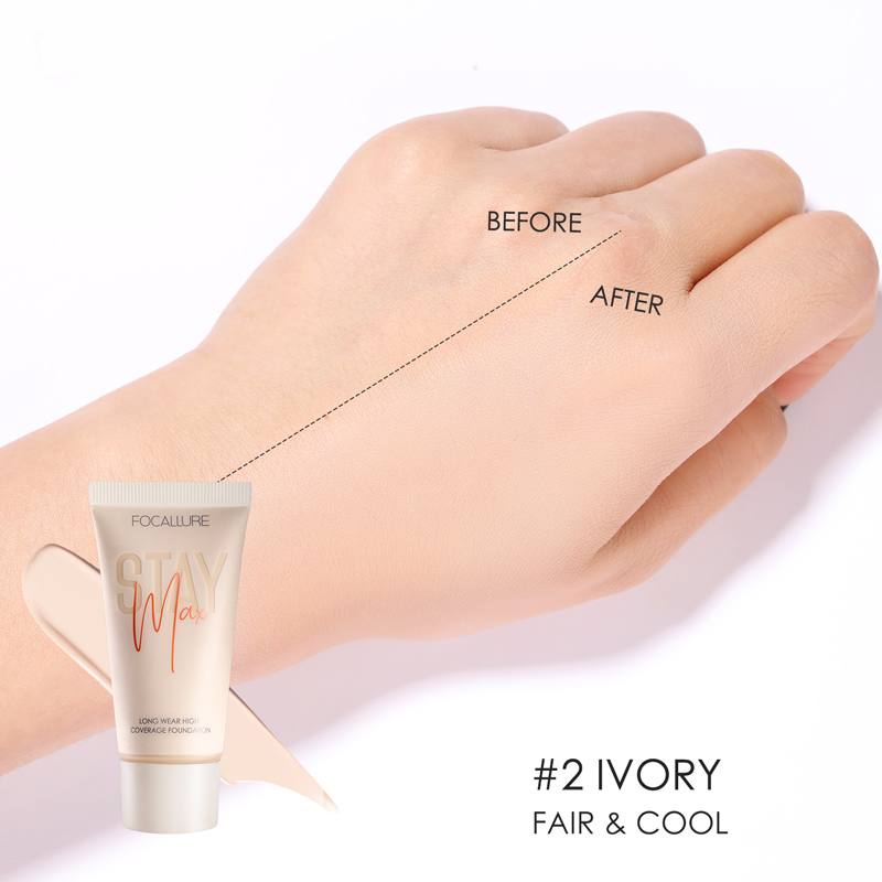 Kem Nền Focallure Che Khuyết Điểm Lâu Trôi Suốt 24 Giờ 20g