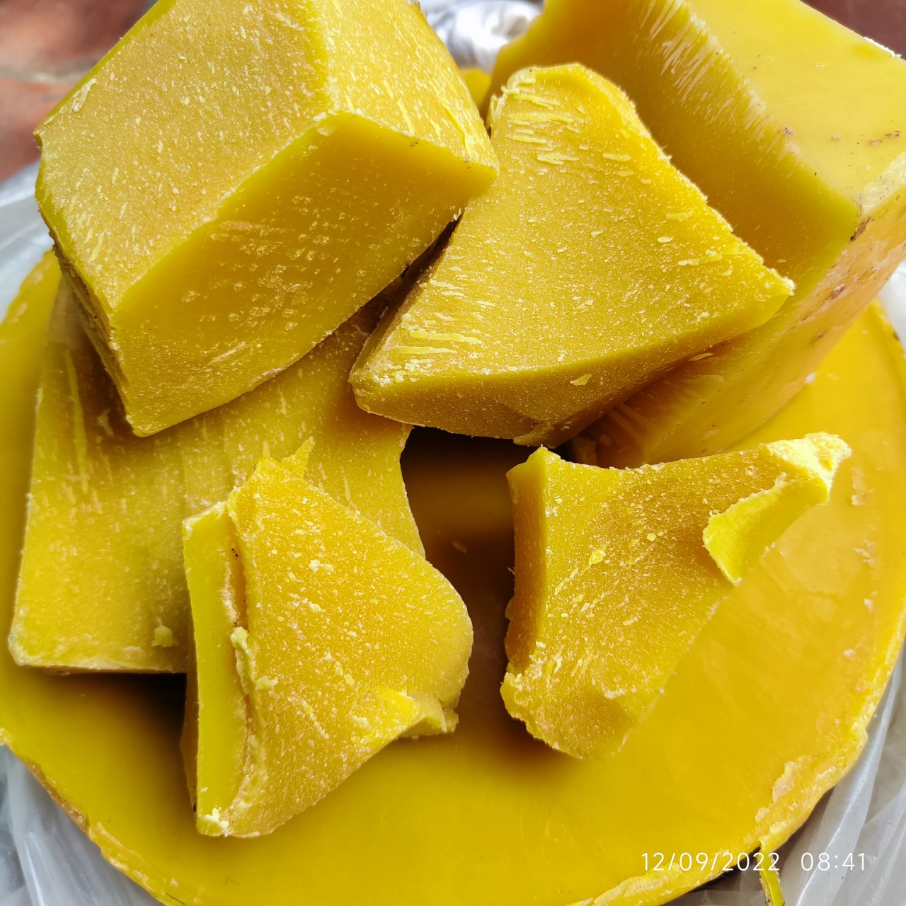 Sáp Ong Nguyên Chất - Sáp Ong Vàng Nhà Nấu 100g