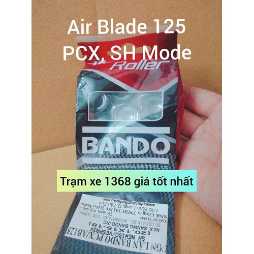 Bi nồi Bando 18g cho xe AirBlade 125 AB 125 150, PCX, SH Việt 125 150, Vespa 3v độ bền và độ chuẩn xác cao hàng chính hãng