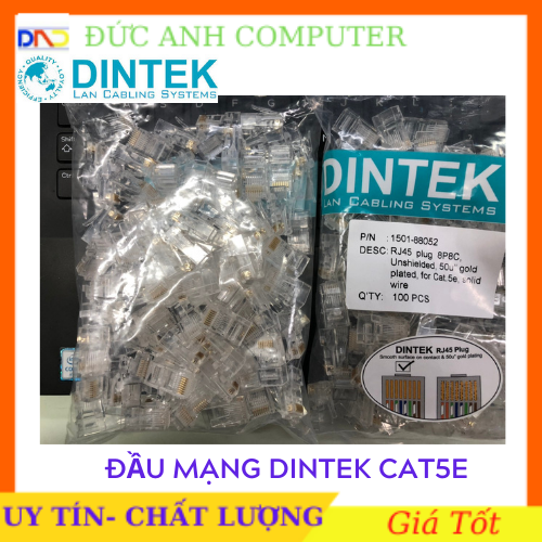 Hạt mạng Dintek cao cấp chính hãng (100c/túi) cam kết sản phẩm đúng mô tả chất lượng đảm bảo an toàn cho người sử dụng