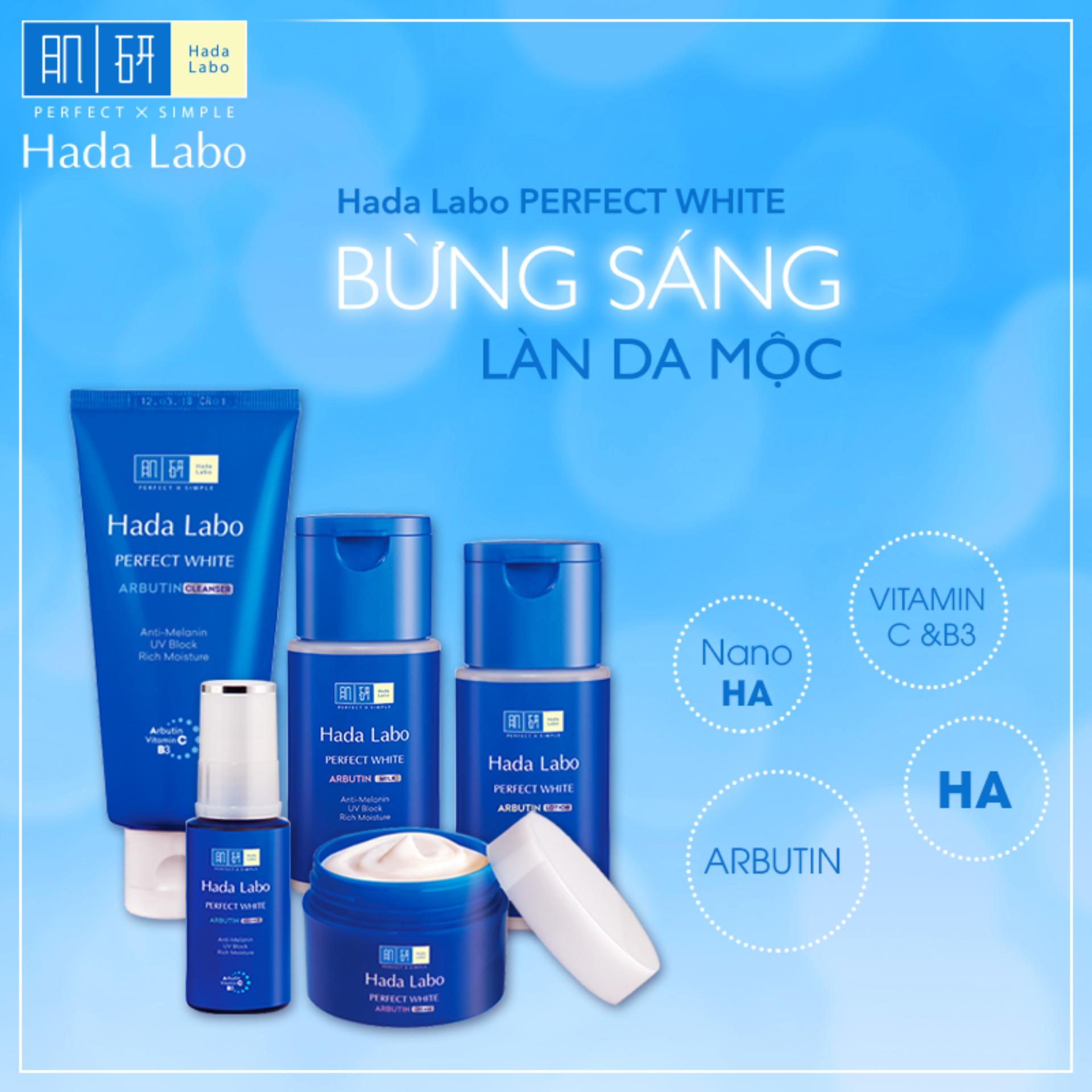 Nước hoa hồng Trắng Hada Labo Perfect White