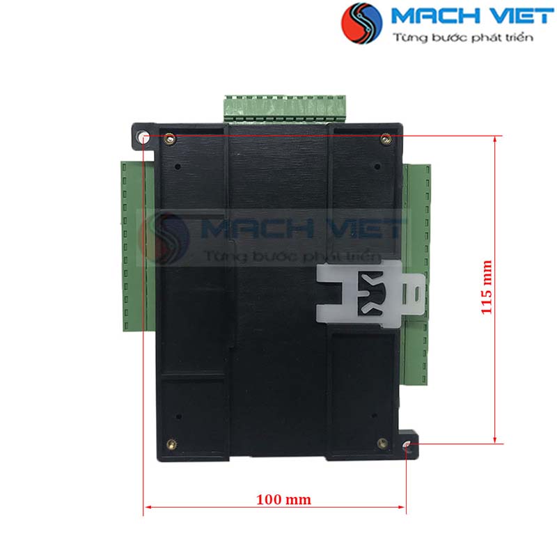 Board lập trình PLC FX3U 24MT 6AD 2DA có Pin, RS485