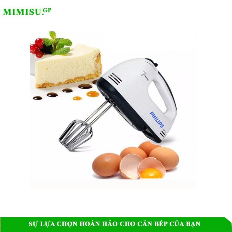 Giá bán Máy Đánh Trứng Cầm Tay - MAY DANH TRUNG CAM TAY PHILIPS 07 Tốc Độ 180W Loại Cao Cấp 2019 - Mimisu.GP Store