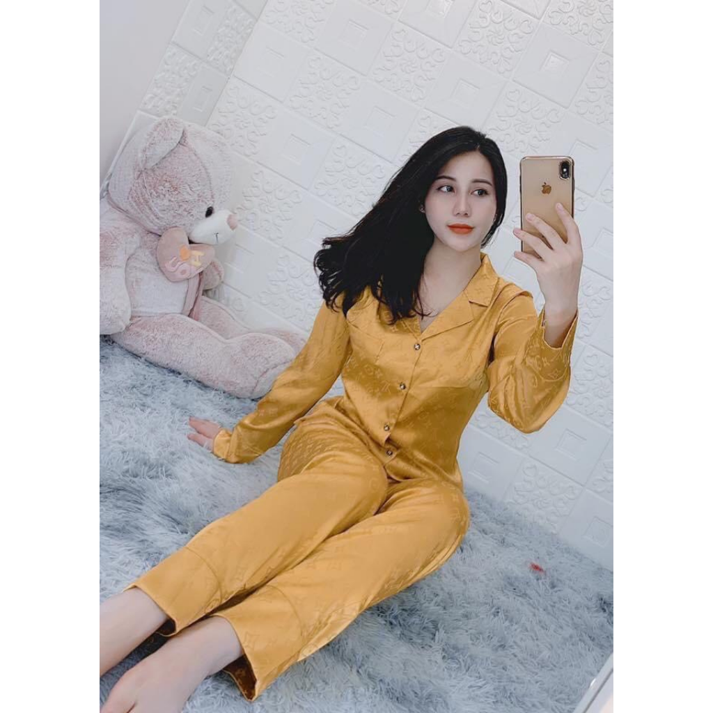 Bộ lụa gấm họa tiêt VL cao cấp loại 1