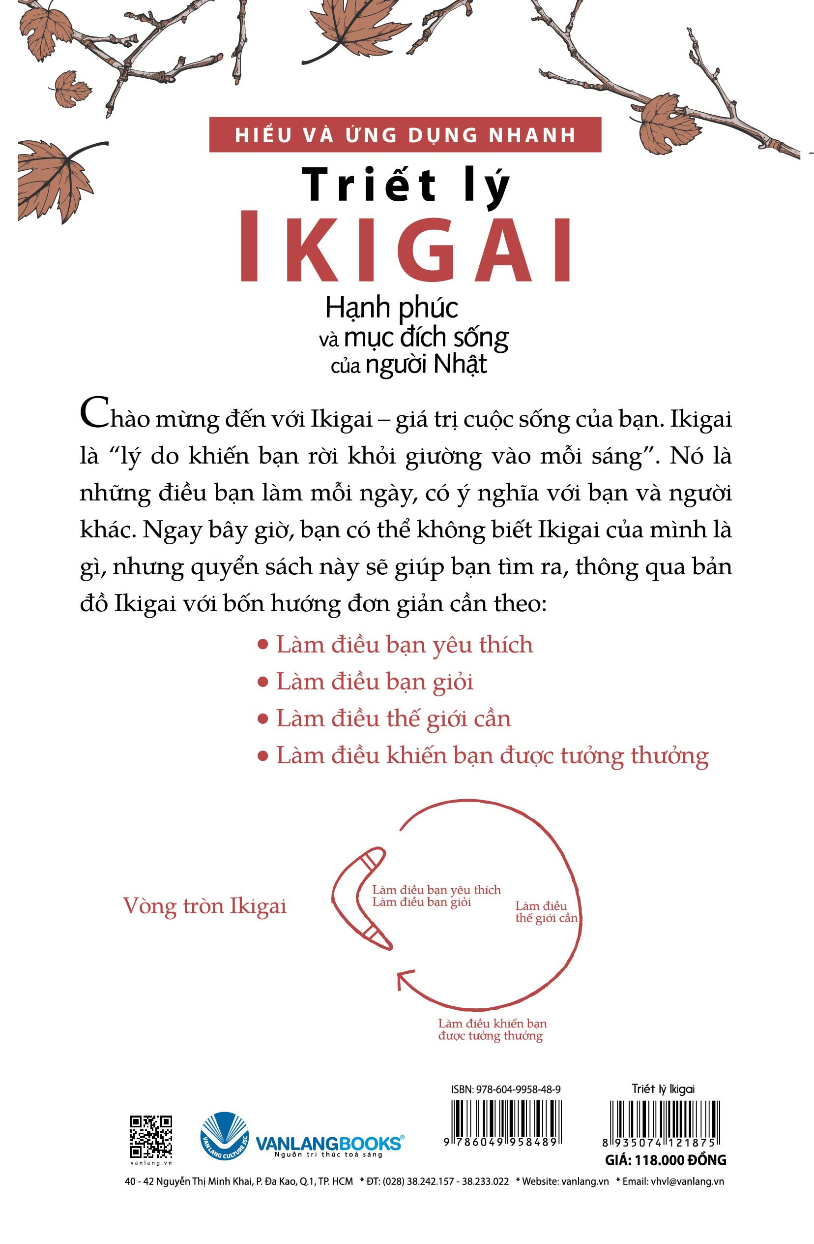 Fahasa - Hiểu Và Ứng Dụng Nhanh - Triết Lý IKIGAI