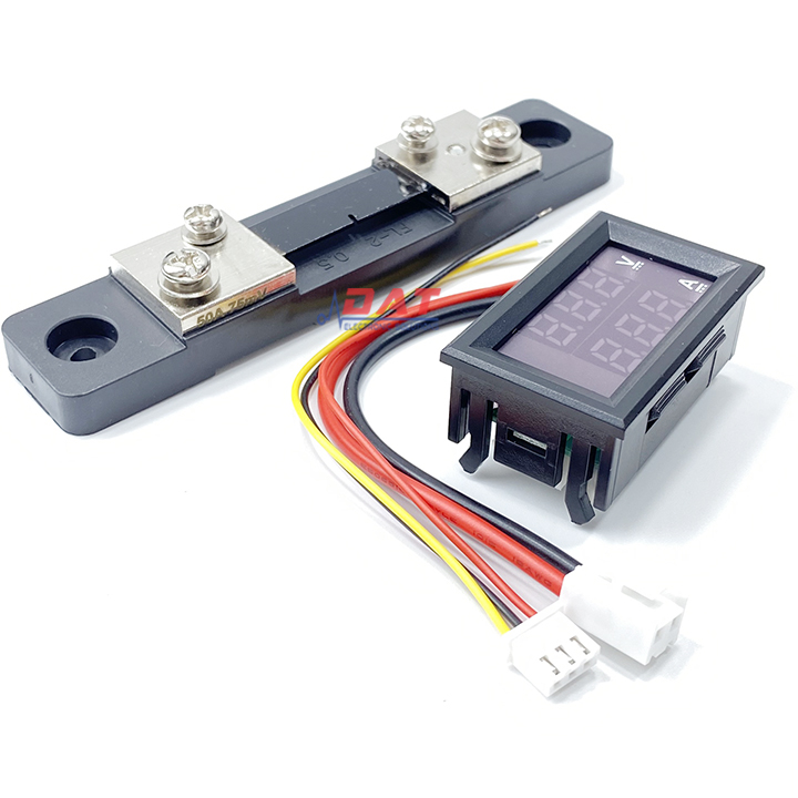 [HCM]Đồng hồ đo áp và dòng DC - 50A