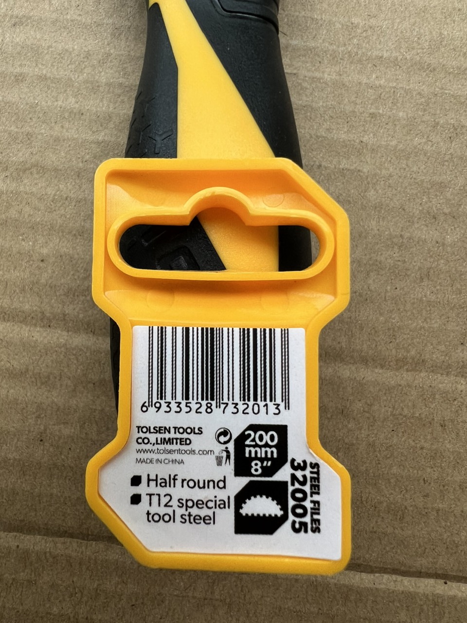 Tolsen 200mm steel file