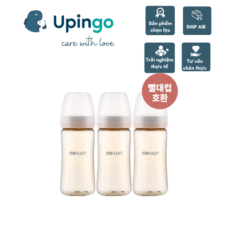 {Chính Hãng} - Bình sữa Moyuum 270ml Hàn Quốc