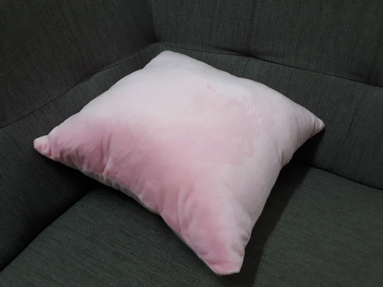 [HCM]Gối tựa lưng sofa văn phòng - Hồng nhạt