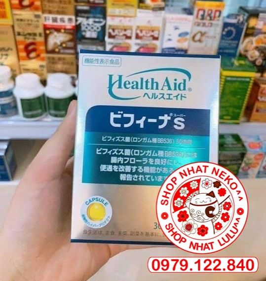 Chính hãng Men vi sinh S 30 gói nhật bản cân bằng đường ruột (bifina)