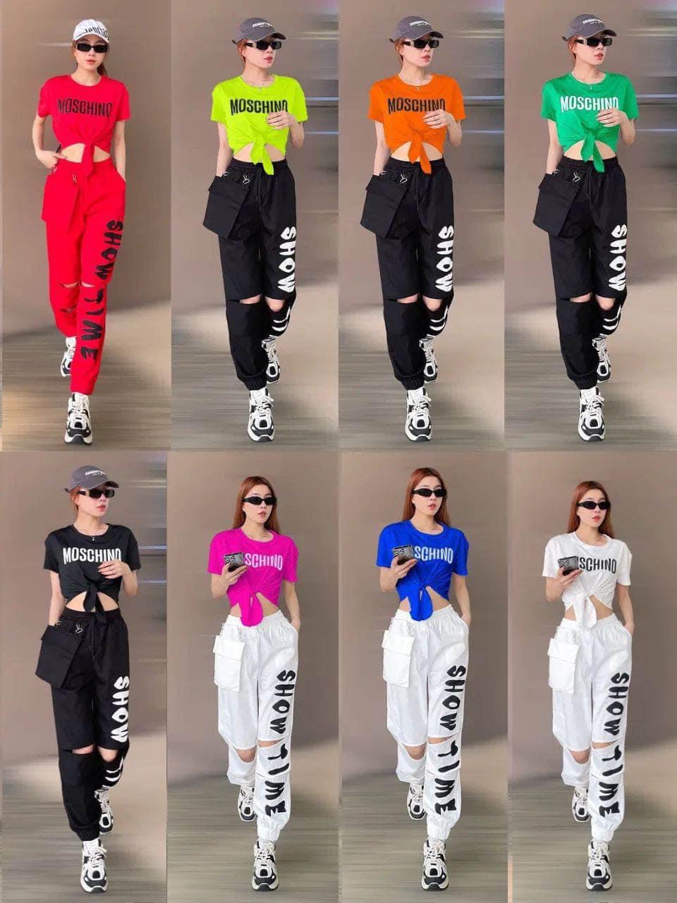 Bộ Croptop Quần Jogger